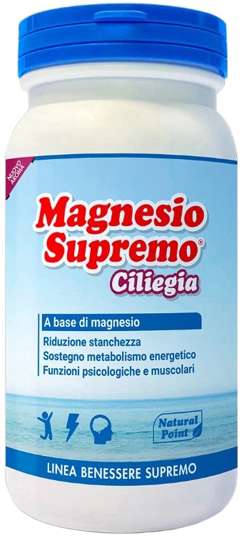 MAGNESIO SUPREMO CILIEGIA POLVERE 150 G - Antica Farmacia Ferrari
