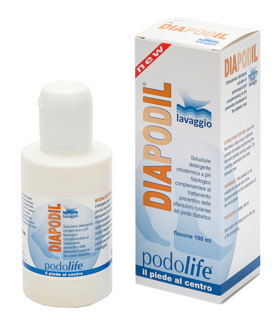 DIAPODIL LAVAGGIO SOLUZIONE DETERGENTE ORTODERMICO 100 ML - Antica Farmacia Ferrari