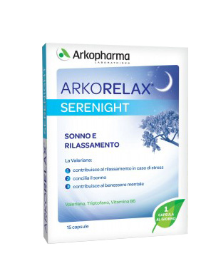 ARKORELAX SERENIGHT 15 CAPSULE - Antica Farmacia Ferrari