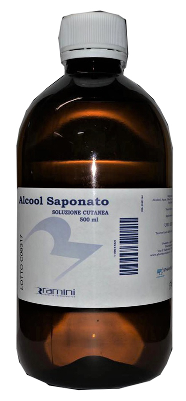 ALCOOL SAPONATO SOLUZIONE 500 ML - Antica Farmacia Ferrari