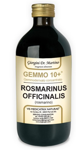 GEMMO 10+ ROSMARINO LIQUIDO ANALCOLICO 500 ML - Oltrefarma