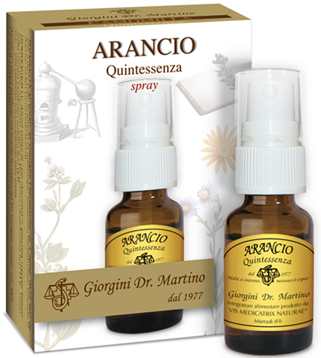 ARANCIO QUINTESSENZA SPRAY 15 ML - Antica Farmacia Ferrari