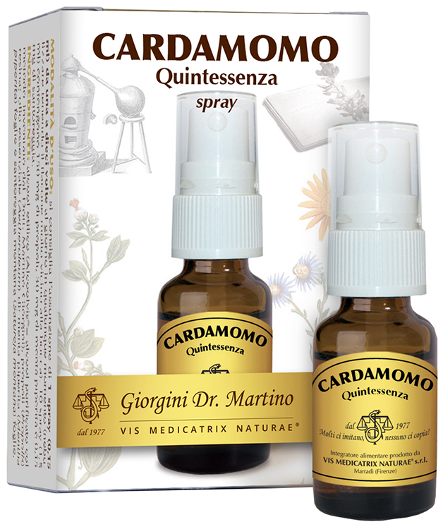CARDAMOMO QUINTESSENZA SPRAY 15 ML - Oltrefarma