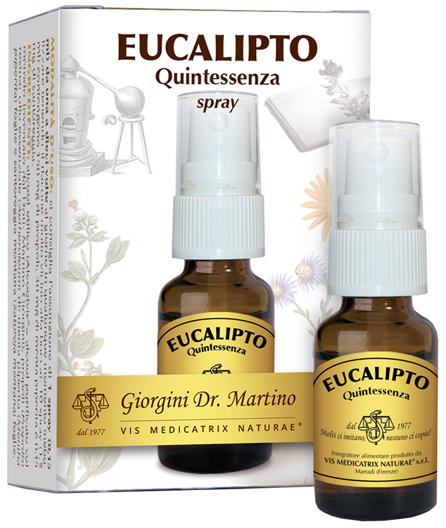 EUCALIPTO QUINTESSENZA SPRAY 15 ML - Antica Farmacia Ferrari