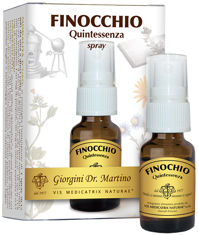 FINOCCHIO QUINTESSENZA SPRAY 15 ML - Antica Farmacia Ferrari