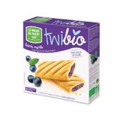 LE MOULIN DU PIVERT TWIBIO MERENDA AL MIRTILLO BIO SENZA LIEVITO DI BIRRA CON OLIO DI GIRASOLE SENZA OLIO DI PALMA 150 G - Oltrefarma
