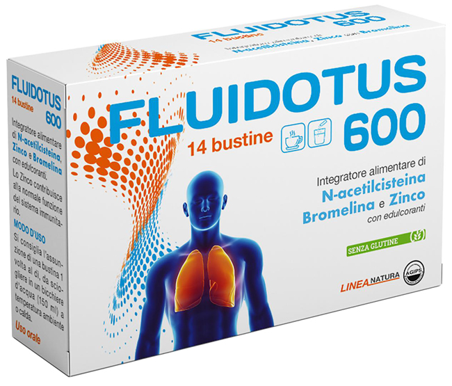 FLUIDOTUS 600 14 BUSTINE - Antica Farmacia Ferrari