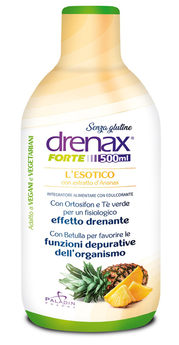 DRENAX FORTE L'ESOTICO CON ESTRATTO D'ANANAS 500 ML - Antica Farmacia Ferrari