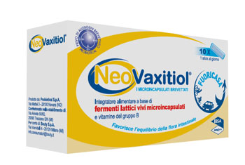 NEOVAXITIOL 10 STICK OROSOLUBILI DA 1,5 G - Antica Farmacia Ferrari