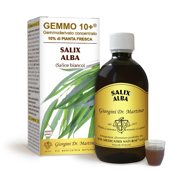 GEMMO 10+ SALICE BIANCO 500 ML LIQUIDO ANALCOLICO - Oltrefarma