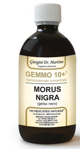GEMMO 10+ GELSO NERO 500 ML LIQUIDO ANALCOLICO - Oltrefarma