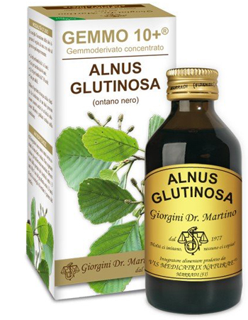 GEMMO 10+ ONTANO NERO 100 ML LIQUIDO ANALCOLICO - Antica Farmacia Ferrari