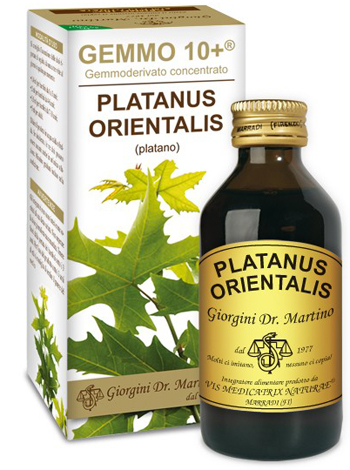 GEMMO 10+ PLATANO 100 ML LIQUIDO ANALCOLICO - Antica Farmacia Ferrari