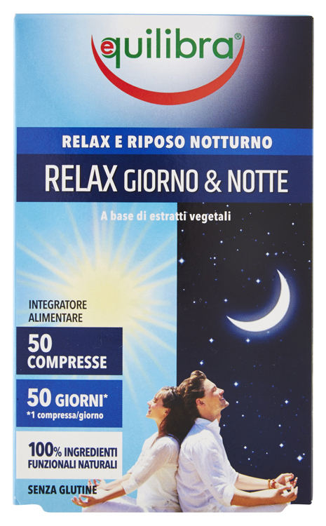 RELAX GIORNO & NOTTE 50 COMPRESSE - Antica Farmacia Ferrari