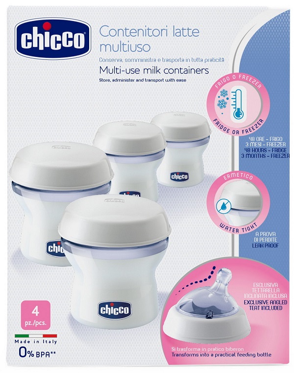 CHICCO CONTENITORE LATTE STEP UP NEW - Antica Farmacia Ferrari