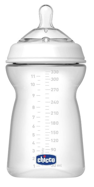 CHICCO BIBERON NATURAL FEEL 6 MESI+330 ML VELOCE - Antica Farmacia Ferrari