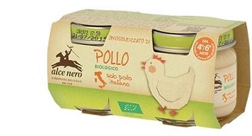 OMOGENEIZZATO DI POLLO BABY FOOD BIO 2 X 80 G - Antica Farmacia Ferrari