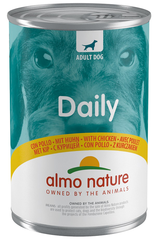 ALMO NATURE DOGS DAILY MENU CON POLLO 400G - Oltrefarma