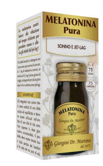 MELATONINA PURA 75 PASTIGLIE - Antica Farmacia Ferrari
