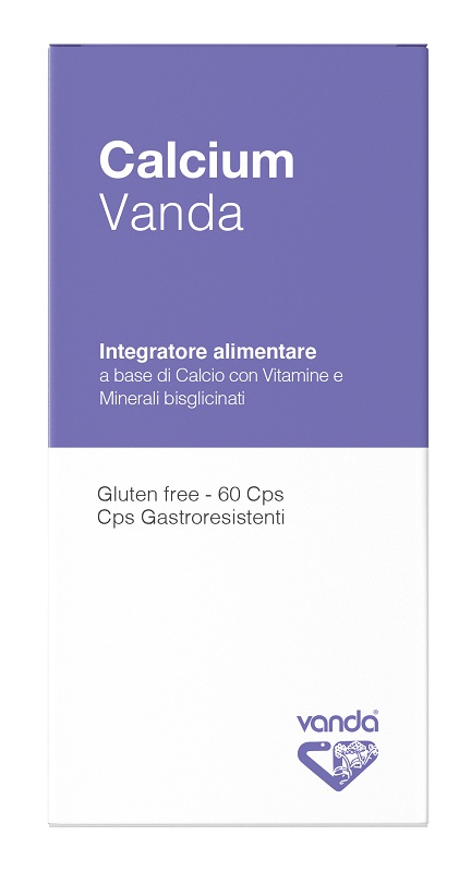 CALCIUM VANDA 60 CAPSULE FLACONE 42,8 G - Antica Farmacia Ferrari
