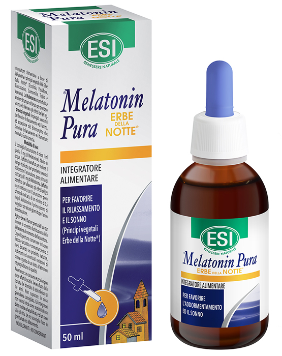 ESI MELATONIN PURA GOCCE ERBE NOTTE 50 ML - Antica Farmacia Ferrari