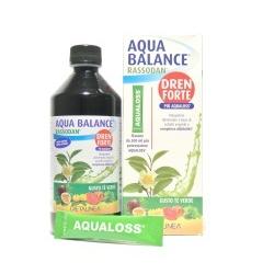 AQUA BALANCE RASSODAN DREN FORTE GUSTO T VERDE 500 ML DIETALINEA + AQUALOSS 2,8 G - Antica Farmacia Ferrari