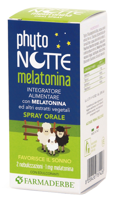 PHYTO NOTTE MELATONINA SPRAY ORALE 30 ML - Antica Farmacia Ferrari