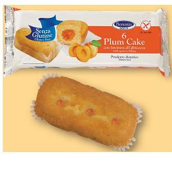 BONONIA PLUMCAKE ALBICOCCA SENZA GLUTINE 6 X 45 G - Antica Farmacia Ferrari