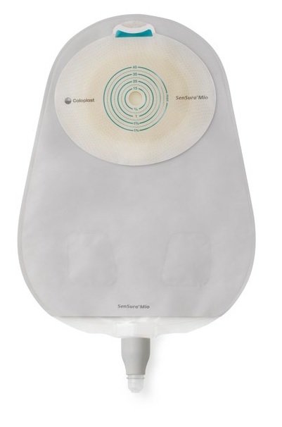 SACCA UROSTOMIA SENSURA MIO SISTEMA A UN PEZZO CON APERTURA ISPEZIONABILE MIDI OPACA 10-45 MM 30 PEZZI - Antica Farmacia Ferrari