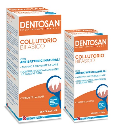 DENTOSAN COLLUTORIO BIFASICO 500 ML - Antica Farmacia Ferrari