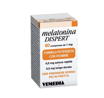 MELATONINA DISPERT 1MG DI MELATONINA 60 COMPRESSE - Antica Farmacia Ferrari