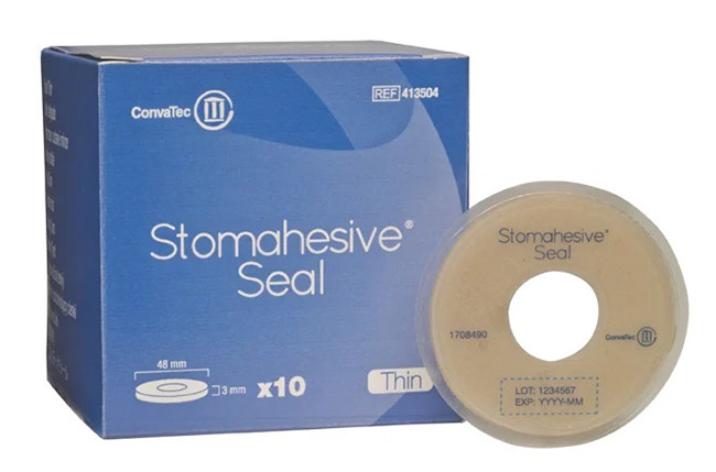 ANELLO STOMIA STOMAHESIVE SEAL FORO APERTURA 18MM DIAMETRO 48MM 10 PEZZI - Antica Farmacia Ferrari