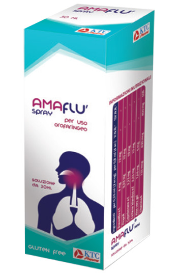 AMAFLU' SPRAY GOLA 30 ML - Antica Farmacia Ferrari