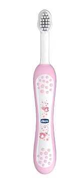 CHICCO SPAZZOLINO PRIMI DENTI DA LATTE ROSA 6-36 MESI - Antica Farmacia Ferrari