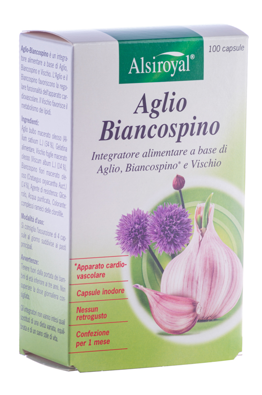 AGLIO BIANCOSPINO 100 CAPSULE - Antica Farmacia Ferrari