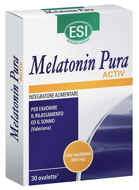 ESI MELATONIN PURA ACTIV 30 OVALETTE - Antica Farmacia Ferrari