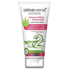 ALOEVERA2 CREMA D'ALOE UNIVERSALE VISO MANI E CORPO 75 ML - Antica Farmacia Ferrari