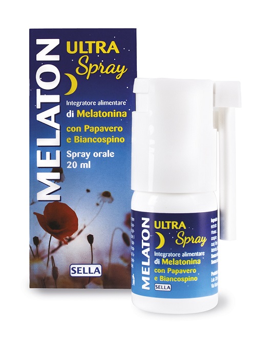 MELATON ULTRA SPRAY FLACONE 20 ML - Antica Farmacia Ferrari