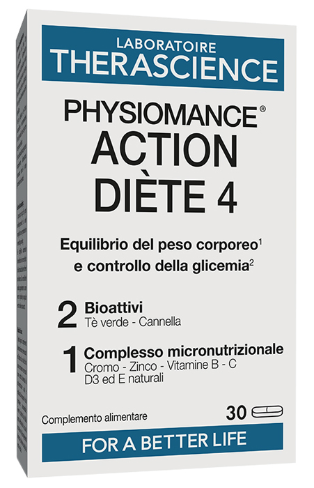 PHYSIOMANCE ACTION DIETE 4 30 COMPRESSE - Oltrefarma