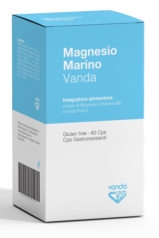 MAGNESIO MARINO VANDA 60 CAPSULE - Antica Farmacia Ferrari