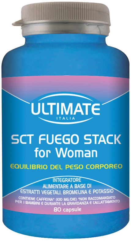 ULTIMATE SCT FUEGO STACK FOR WOMAN 80 CAPSULE - Antica Farmacia Ferrari