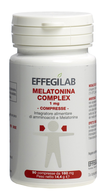 MELATONINA COMPLEX 1MG 90 COMPRESSE - Antica Farmacia Ferrari