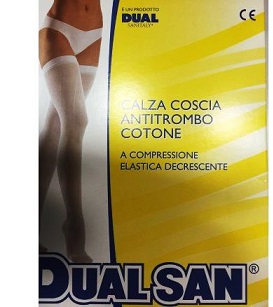 DUALSAN CALZA ANTITROMBO SENZA TASSELLO  2 - Antica Farmacia Ferrari