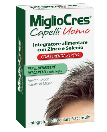 MIGLIOCRES UOMO 60 CAPSULE - Antica Farmacia Ferrari