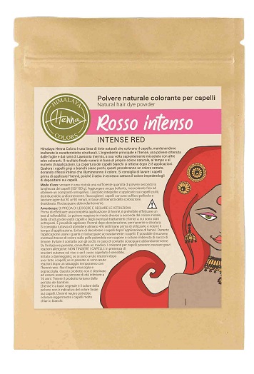HIMALAYA HENNA COLORS ROSSO INTENSO 100 G - Oltrefarma