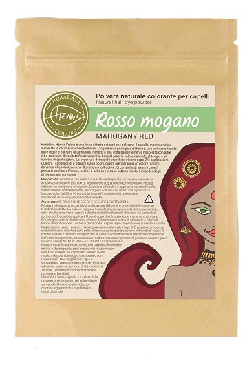 HIMALAYA HENNA COLORS ROSSO MOGANO 100 G - Oltrefarma