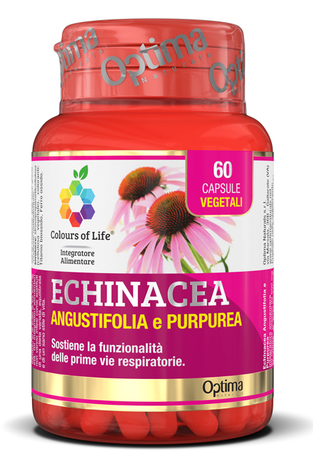 COLOURS OF LIFE ECHINACEA 60 CAPSULE VEGETALI 500 MG - Antica Farmacia Ferrari