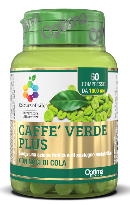 COLOURS OF LIFE CAFFE' VERDE PLUS 60 COMPRESSE 1000MG - Antica Farmacia Ferrari