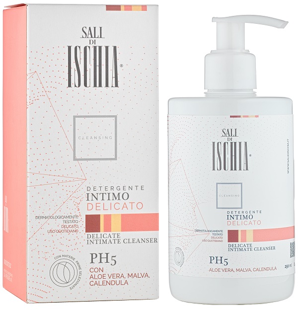 ISCHIA EAU THERMALE DETERGENTO INTIMO DELICATO PH 5 250 ML - Antica Farmacia Ferrari