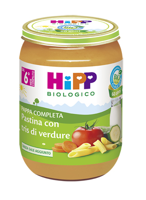 HIPP BIO HIPP BIO PAPPA PRONTA PAST TRIS DI VERDURE 190 G - Antica Farmacia Ferrari